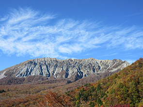 紅葉の大山