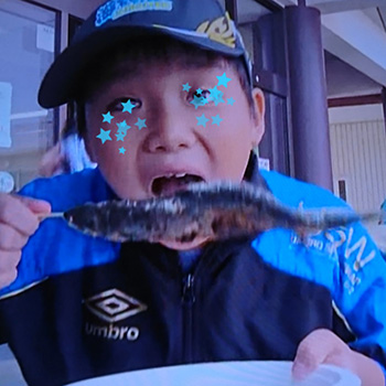 虹鱒釣り！